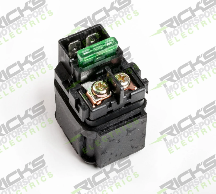 Rick's Motorsports Electrics Universal Starter Solenoid Switch for Honda CBR600RR '99-20 (All Models), Silverwing 600 '01-18, NSS300 Forza '13-16, CB1000 '78-16 Rick's Motorsports Electrics Universal Starter Solenoid Switch for Honda CBR600RR '99-20 (All Models), Silverwing 600 '01-18, NSS300 Forza '13-16, CB1000 '78-16